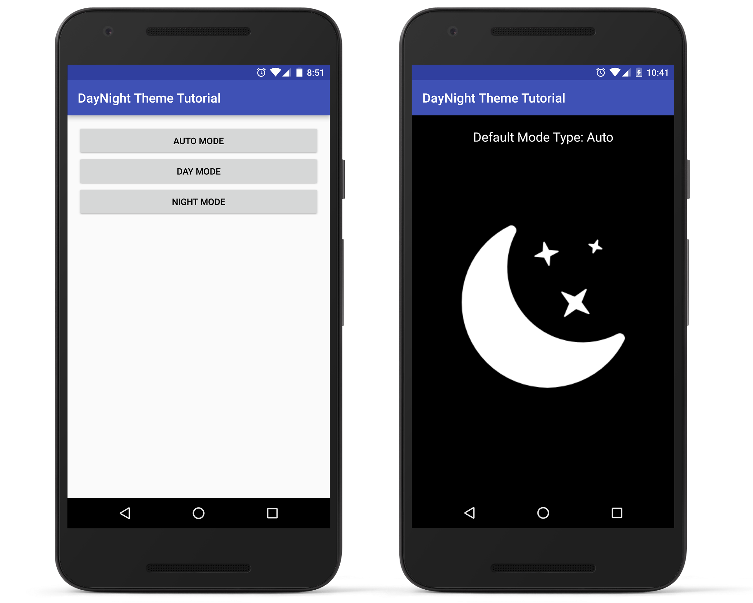 MainActivity and Auto Mode