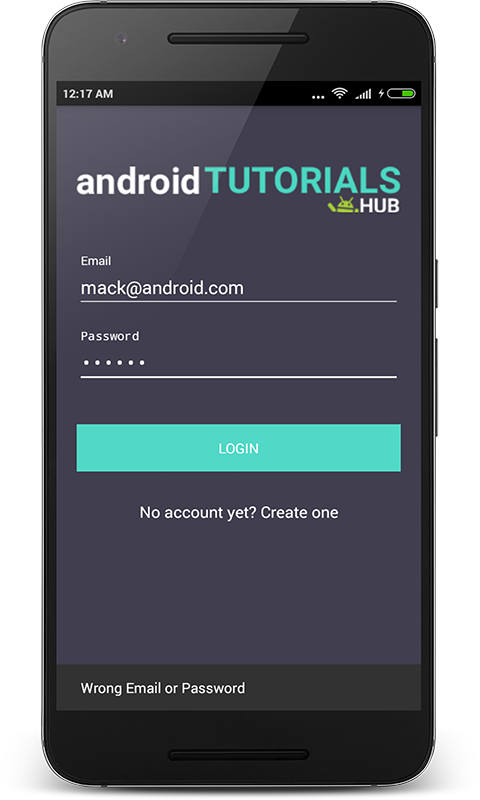 How to Create login form in Android studio 