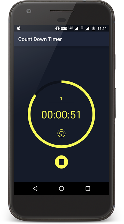 Count Down Timer App
